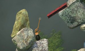 getting over it with bennett foddy is too hard